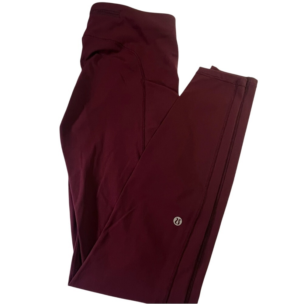 Lululemon Burgundy Women's 6 Ankle Leggings